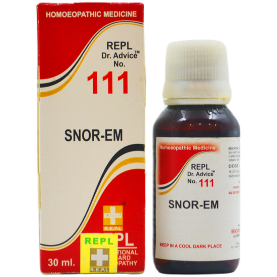 REPL Dr. Advice No. 111 (Snor-EM) REPL Dr. Advice No. 111 (Snor-EM)