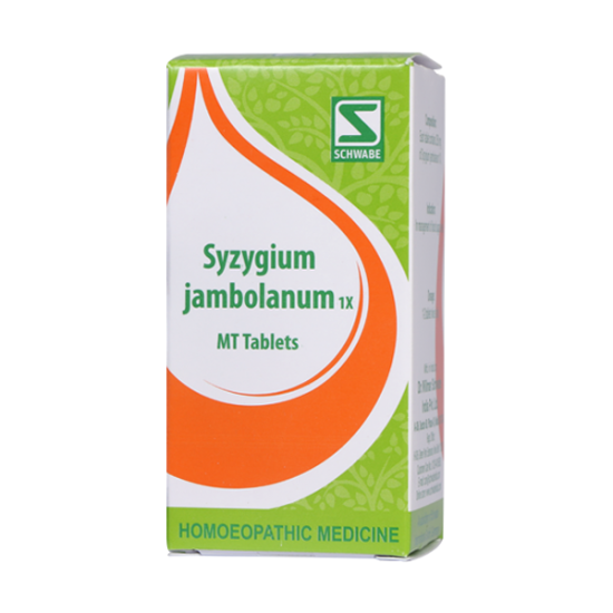 Willmar Schwabe India Syzgium Jambolanum 1X MT Tablets Willmar Schwabe India Syzgium Jambolanum 1X MT Tablets