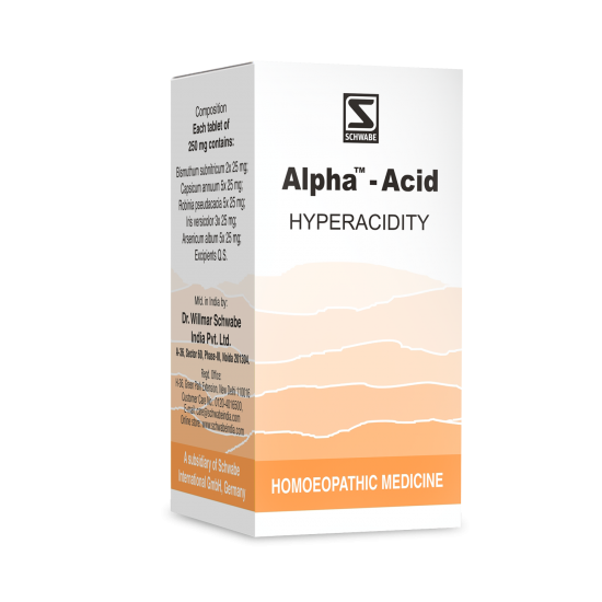 Willmar Schwabe India Alpha Acid Willmar Schwabe India Alpha Acid