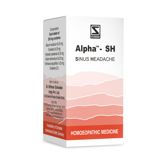 Willmar Schwabe India Alpha SH (Sinus Headache) Willmar Schwabe India Alpha SH (Sinus Headache)